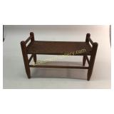 Woven Seat Bench