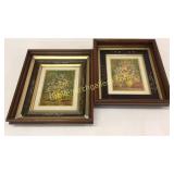2 Oil Prints? in Victorian Walnut Frames