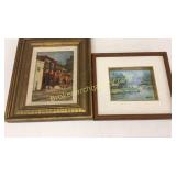 2 Small Oil Paintings