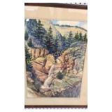 Kenneth Harris Watercolor