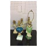 5 Assorted Table Lamps