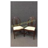Pair Neo Classical Side Chairs