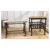 Victorian Vanity Bench & Stool