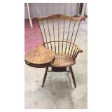 Custom Made Windsor Style Writing Chair