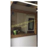 Decorative Gilded Mirror