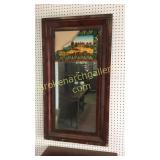Flame Mahogany Ogee Mirror
