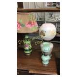 3 Assorted Table Lamps