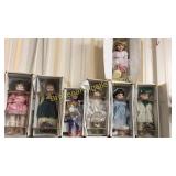 7 Gorham China Collector Dolls