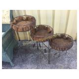 3 Tier Iron Planter