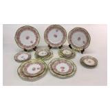 18 Pieces Limoge Breakfast Set