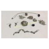 11 Pieces Sterling Silver Jewelry