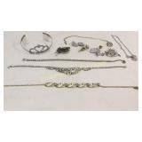 14 Pieces Rhinestone Jewelry