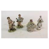 Dresden and Lefton Figurines