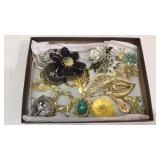 20 Costume Jewelry Pins