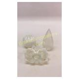 3 Pieces Opalescent Glass