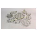 11 Pieces Candlewick Glass
