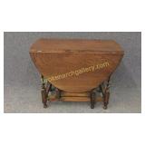 Barley Twist Gate Leg Table