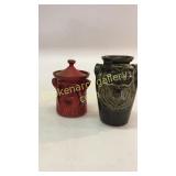 2 Pieces Pottery