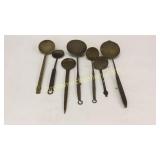 7 Brass Ladles