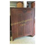 Cherry Linen Press In Red Wash
