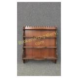 Mahogany What Not Shelf
