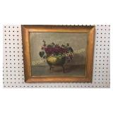 Oil on Canvas Still Life