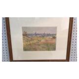 Watercolor by Joseph Lauber