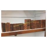 29 Assorted Vintage Leather Bound Books