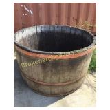 52" Round Grape Mashing Barrel