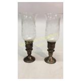 Pair Reed And Barton Sterling Candleholders
