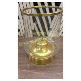 Brass Hurricane Globe