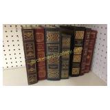 7 Leather Bound Books
