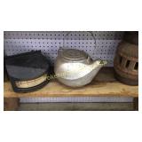 Ammeter, Cast Iron Kettle, Wagon Wheel Hub
