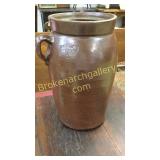 Brown Pottery Arden NC Churn Crock