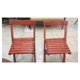 2 Folding Chairs