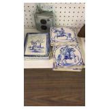 13 Painted Tiles