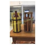 2 Swedish Beer Bottles in Crate