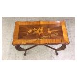 Marquetry Work Side Table