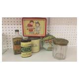 6 Pieces Advertising, Tobacco Jar