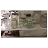 11 Store and Cabinet Jars