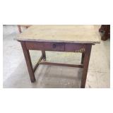 Scandinavian One Drawer Table