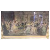 Hand Colored Martha Washington Lithograph