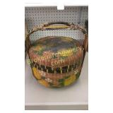 Painted Asian Basket