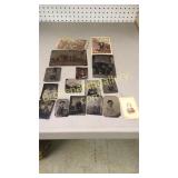 16 Tin Types, Photos, Cabinet Cards