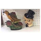 Carnival Chalk Bird, Wall Plaque