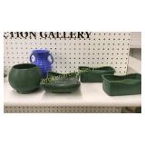 5 Pieces Art Pottery