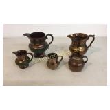 5 Pieces Copper Luster