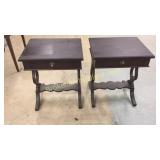 Pair Regency Style End Tables by Century