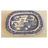 Blue Willow Deep Platter