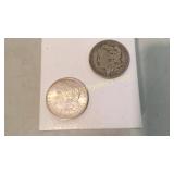 1896, 1900 Morgan Silver Dollar